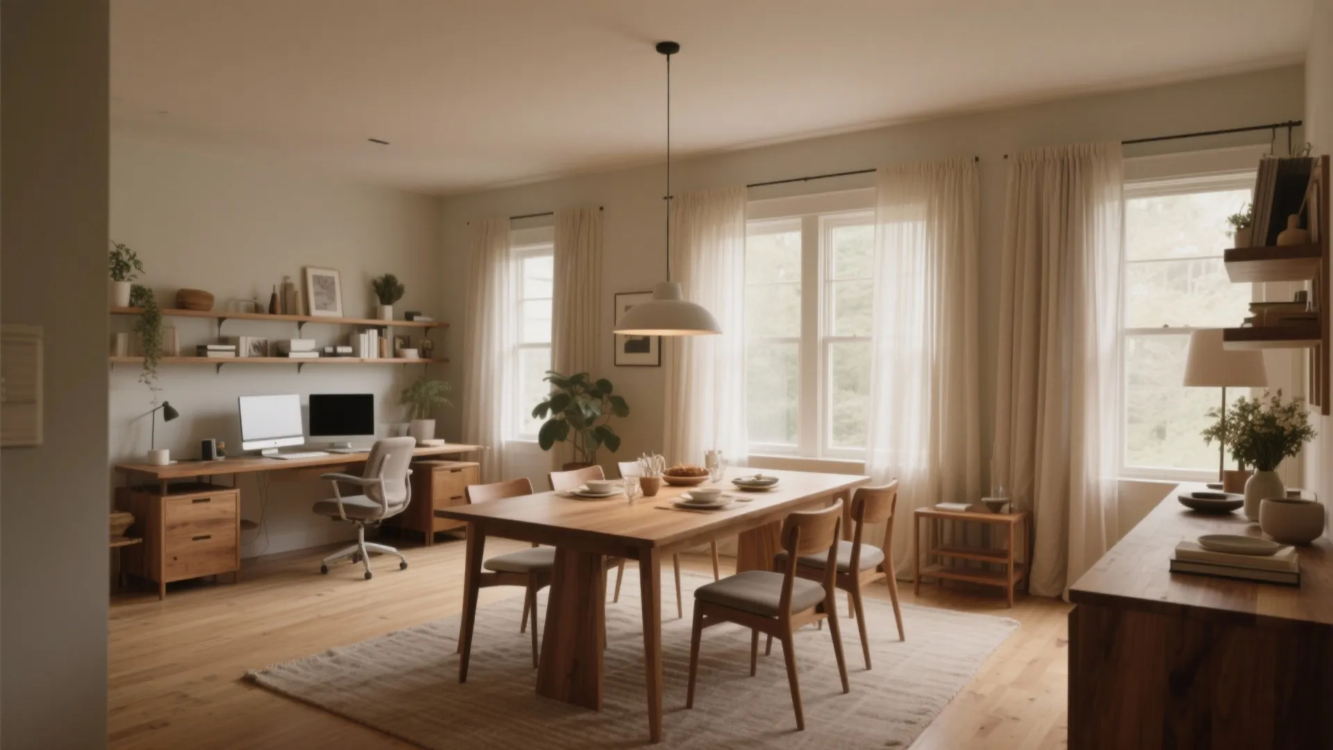 10 Dining Room Office Combo Design Ideas: Smart & Stylish Dining Room Office Combo Design Tips From 10+ Years of Projects