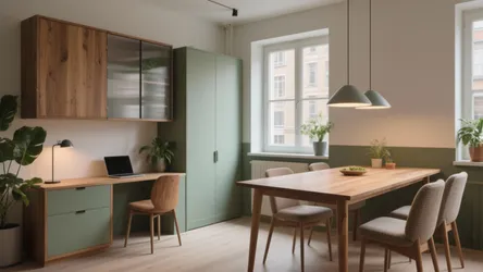 5 Smart Ideas for a Small Office Space in Dining Room
