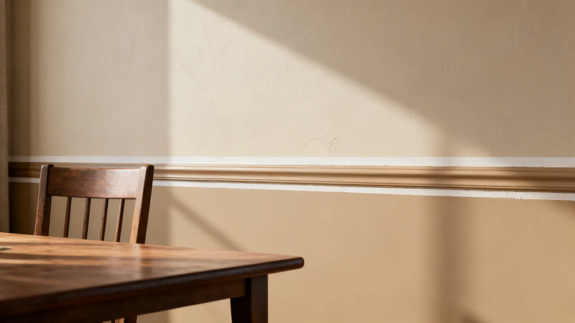 1. Statement Paint with a Dining Height Band