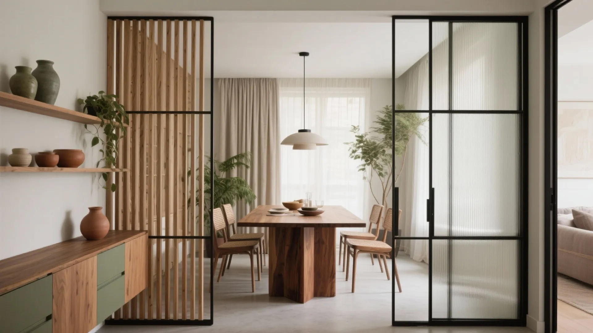 Dining Room Partition Ideas for Stylish Space Division