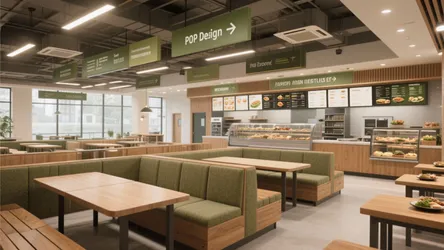 Dining Hall POP Design: 5 Ideas That Truly Work