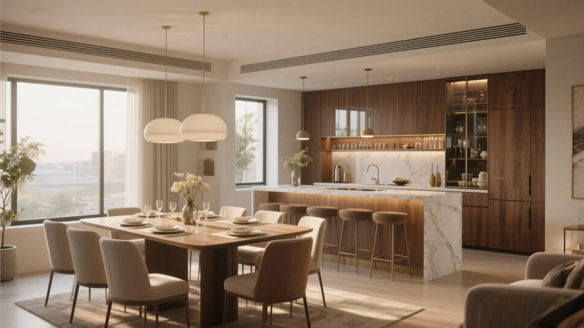 10 Creative Bar in Dining Room Ideas