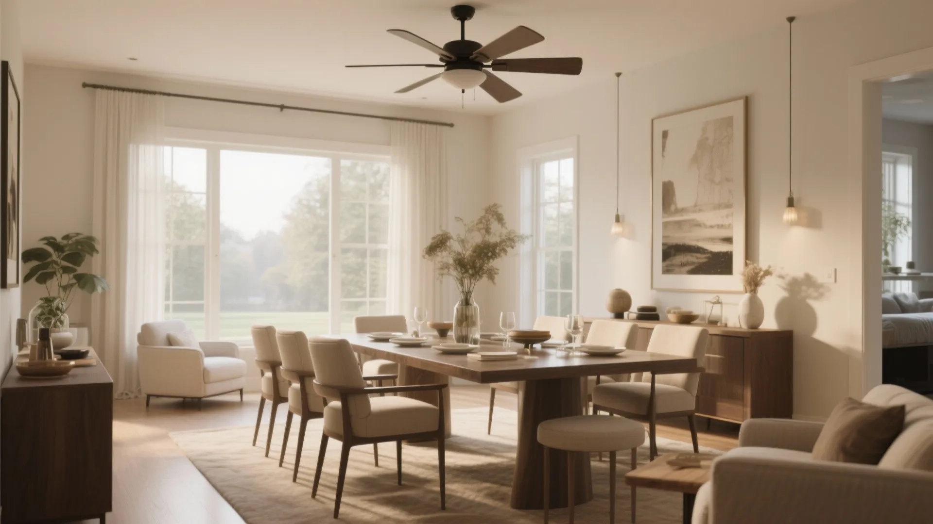 5 Dining Room Ceiling Fan Ideas