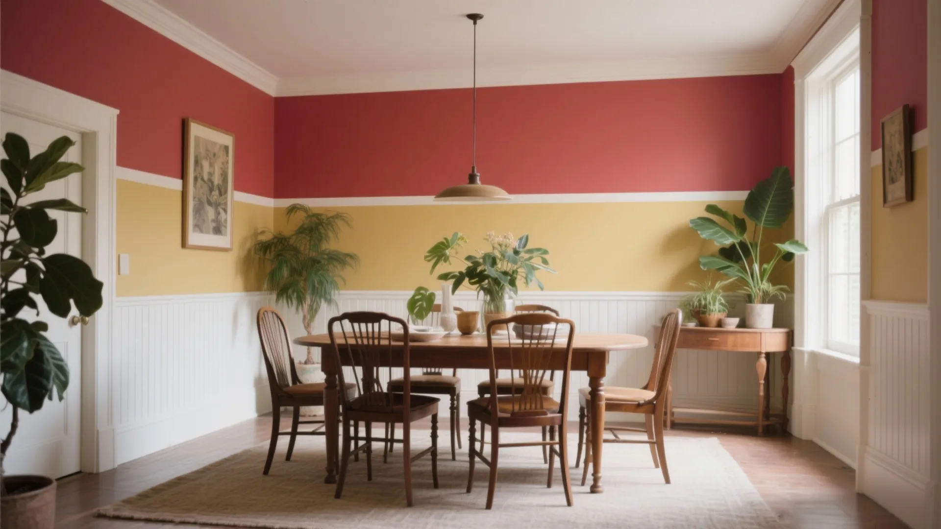 10 Dining Room Paint Ideas with Chair Rail
