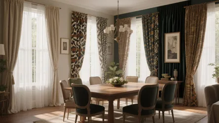 10 Dining Room Curtain Ideas You’ll Love