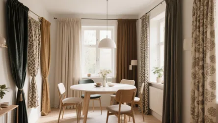 5 Dining Room Curtain Ideas