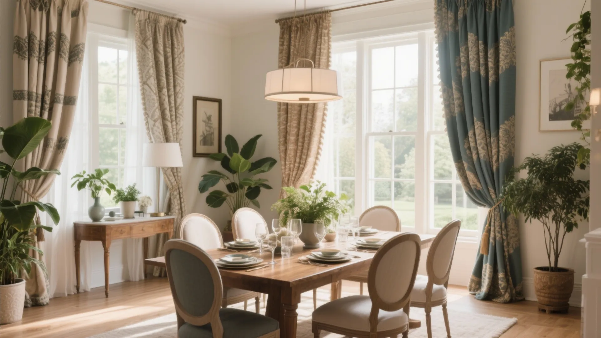 10 Dining Room Window Curtain Ideas: Creative Curtain Solutions to Elevate Your Dining Space