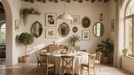 10 Dining Room Wall Decor Ideas from Pinterest