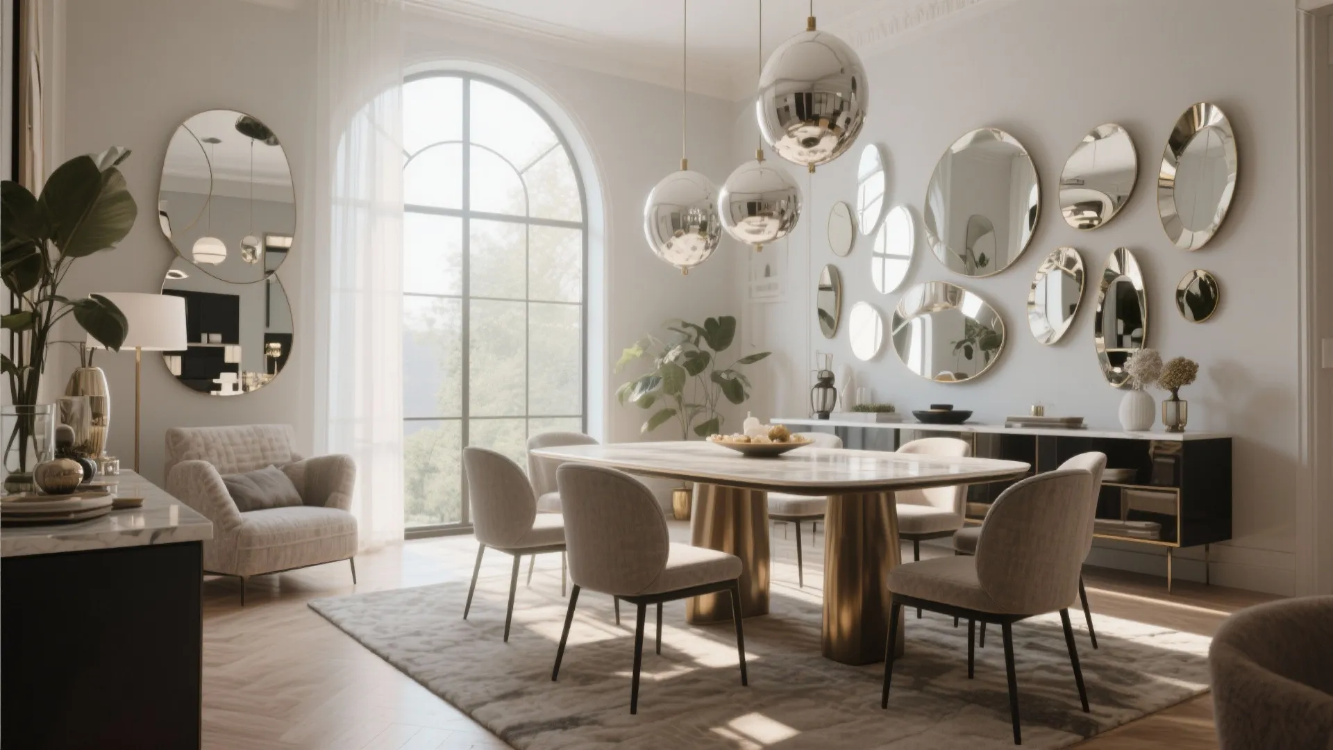 5 Mirror Design Ideas for Dining Rooms: Transform Your Dining Space with Stunning Mirror Inspirations