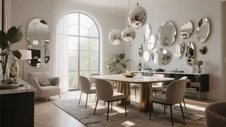 5 Mirror Design Ideas for Dining Rooms