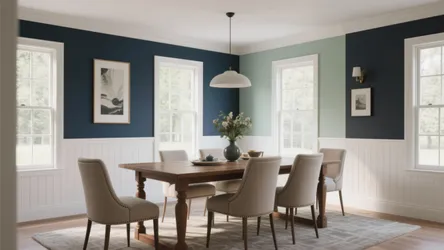 10 Paint Ideas for Dining Rooms with Wainscoting