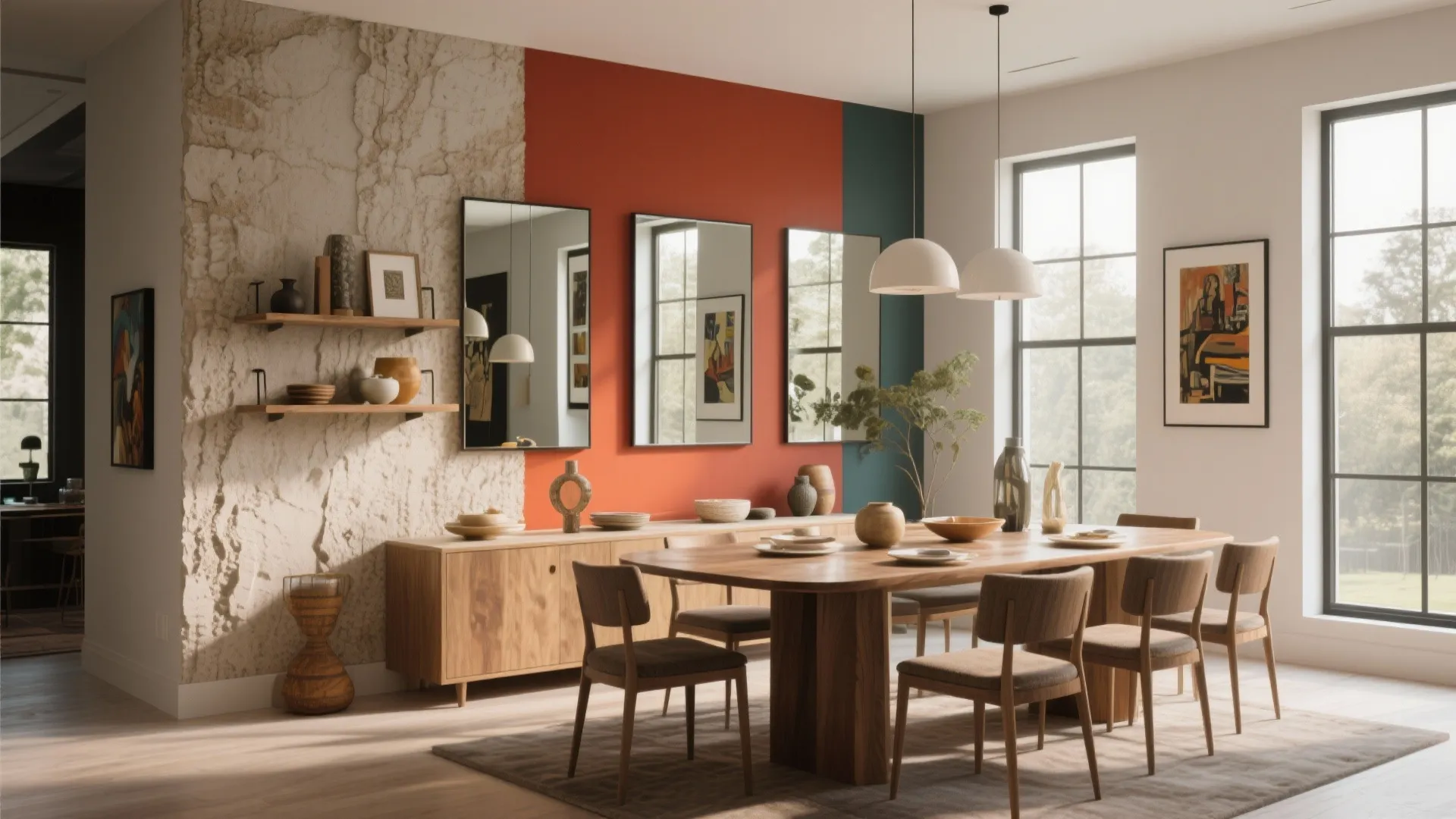 5 Fresh Dining Room Wall Ideas: Creative Wall Design Inspirations for a Stylish Dining Room