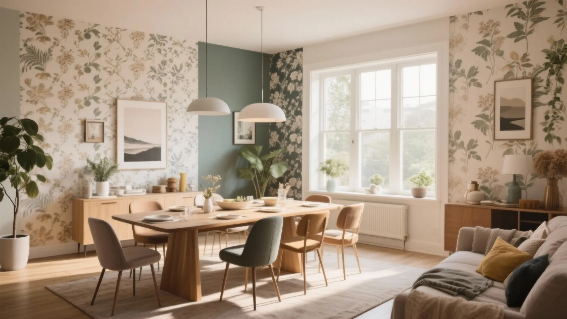 10 Dining Room Wallpaper Ideas: Transform Your Mealtime Space with These Creative Wallpaper Inspirations