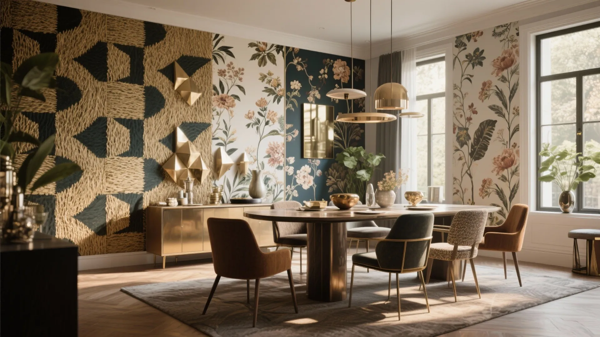 5 Dining Room Wallpaper Ideas: Creative and Practical Dining Room Wallpaper Inspirations Backed by Experience