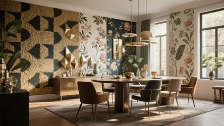 5 Dining Room Wallpaper Ideas