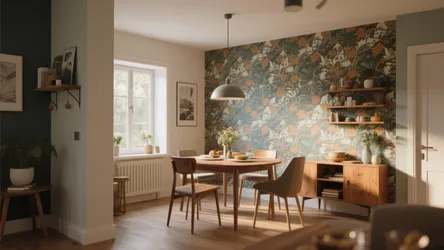 5 Stunning Wallpaper Designs for Dining Room
