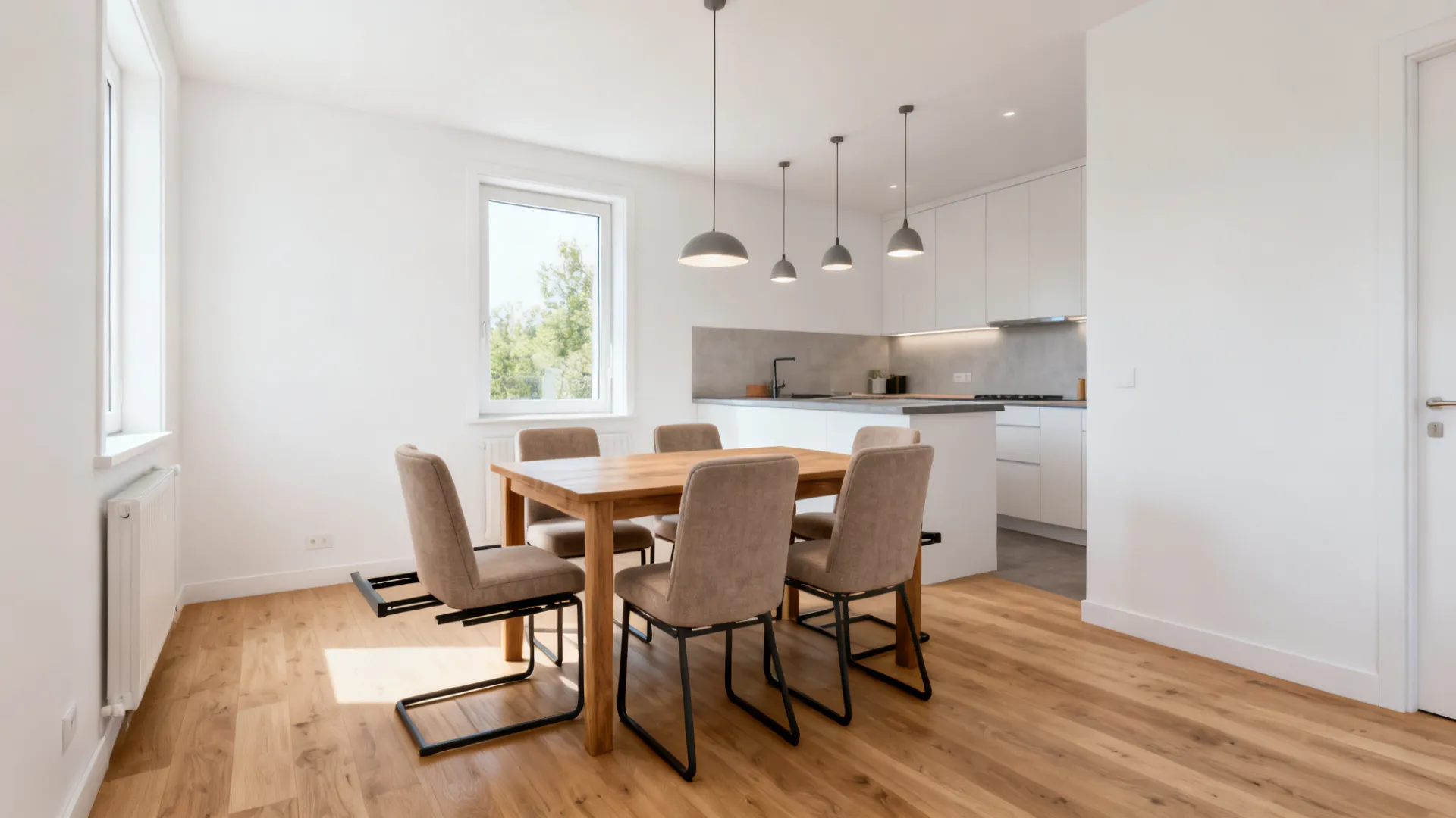 Dining Set in an Apartment
