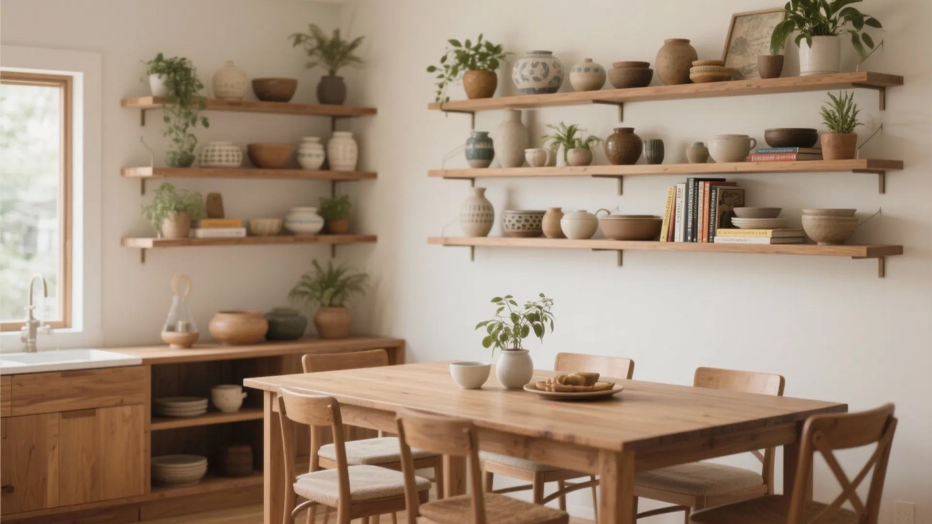 3. Built-in Shelving for Decor & Storage