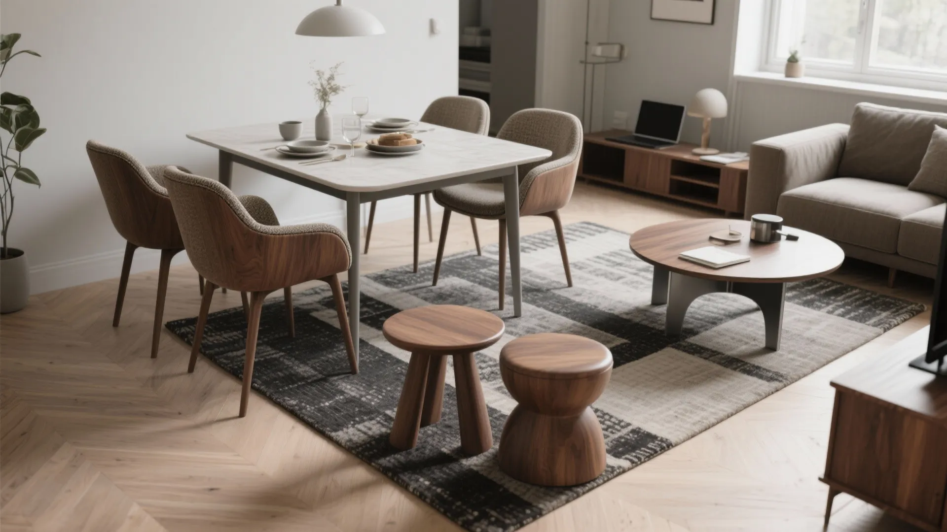 Dining Chairs + Occasional Stools (Flex Mode)
