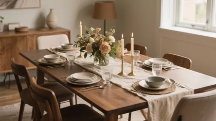 Dining Room Table Decorating: 5 Creative Ideas
