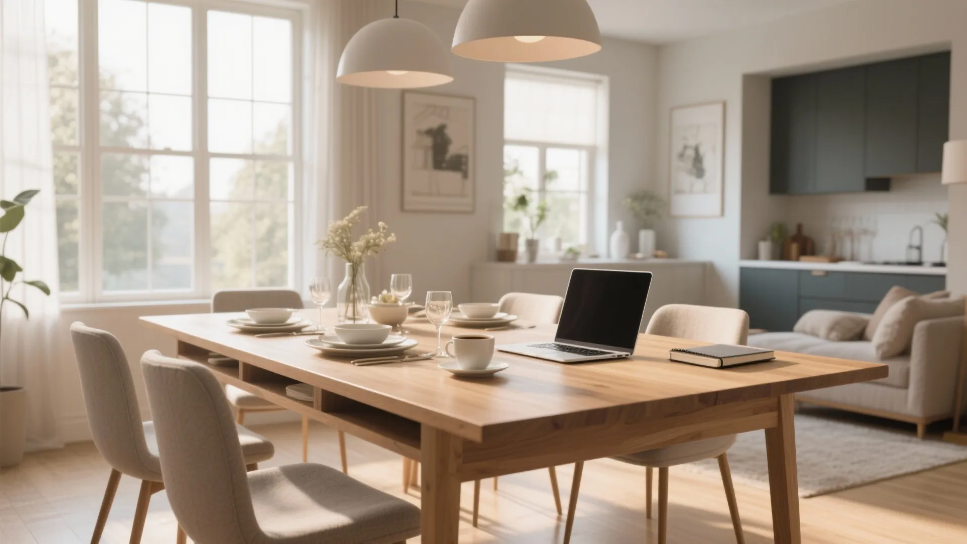 10 Dining Table as Desk Ideas