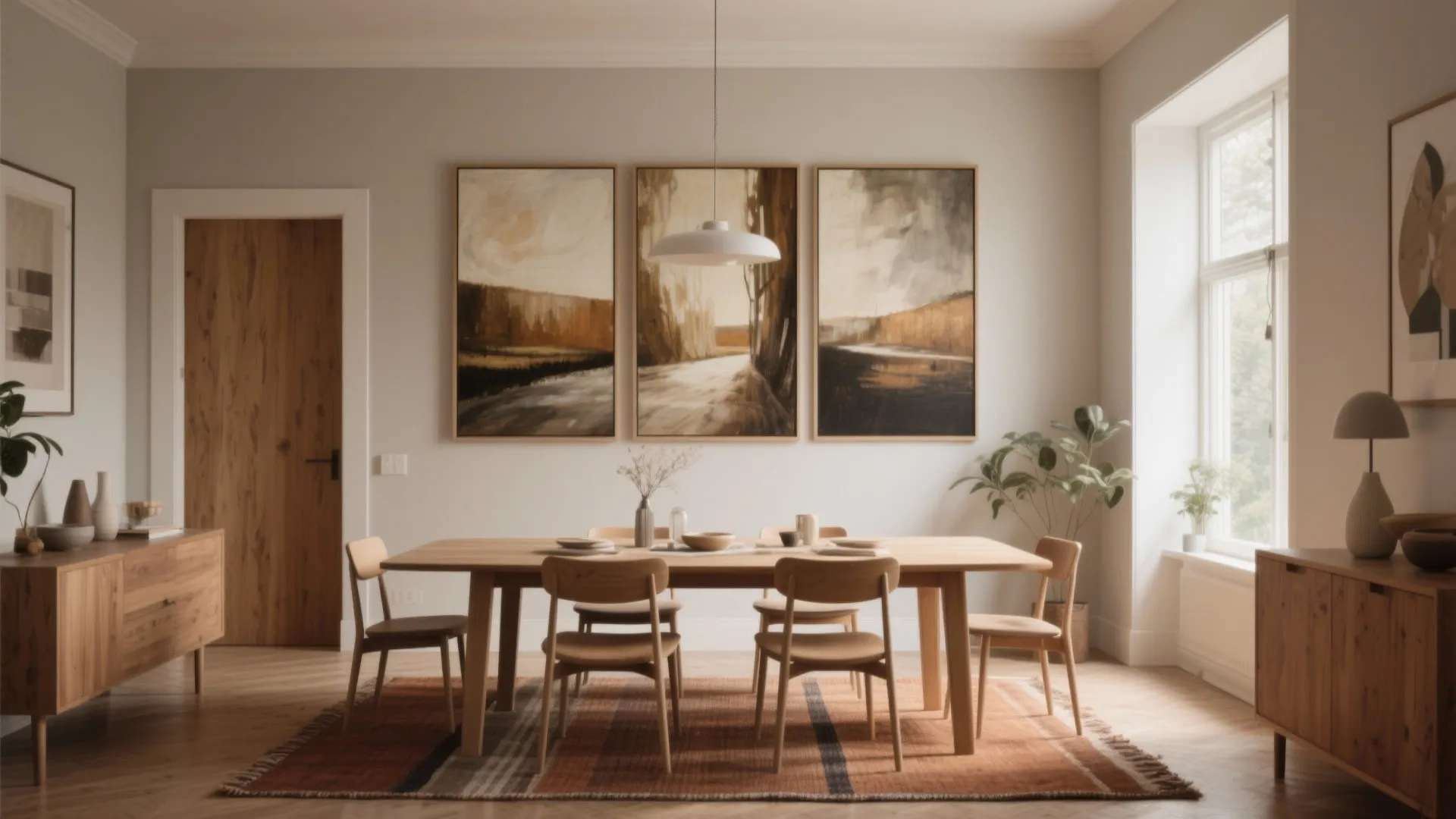 5 Large Picture Ideas for Dining Room Walls