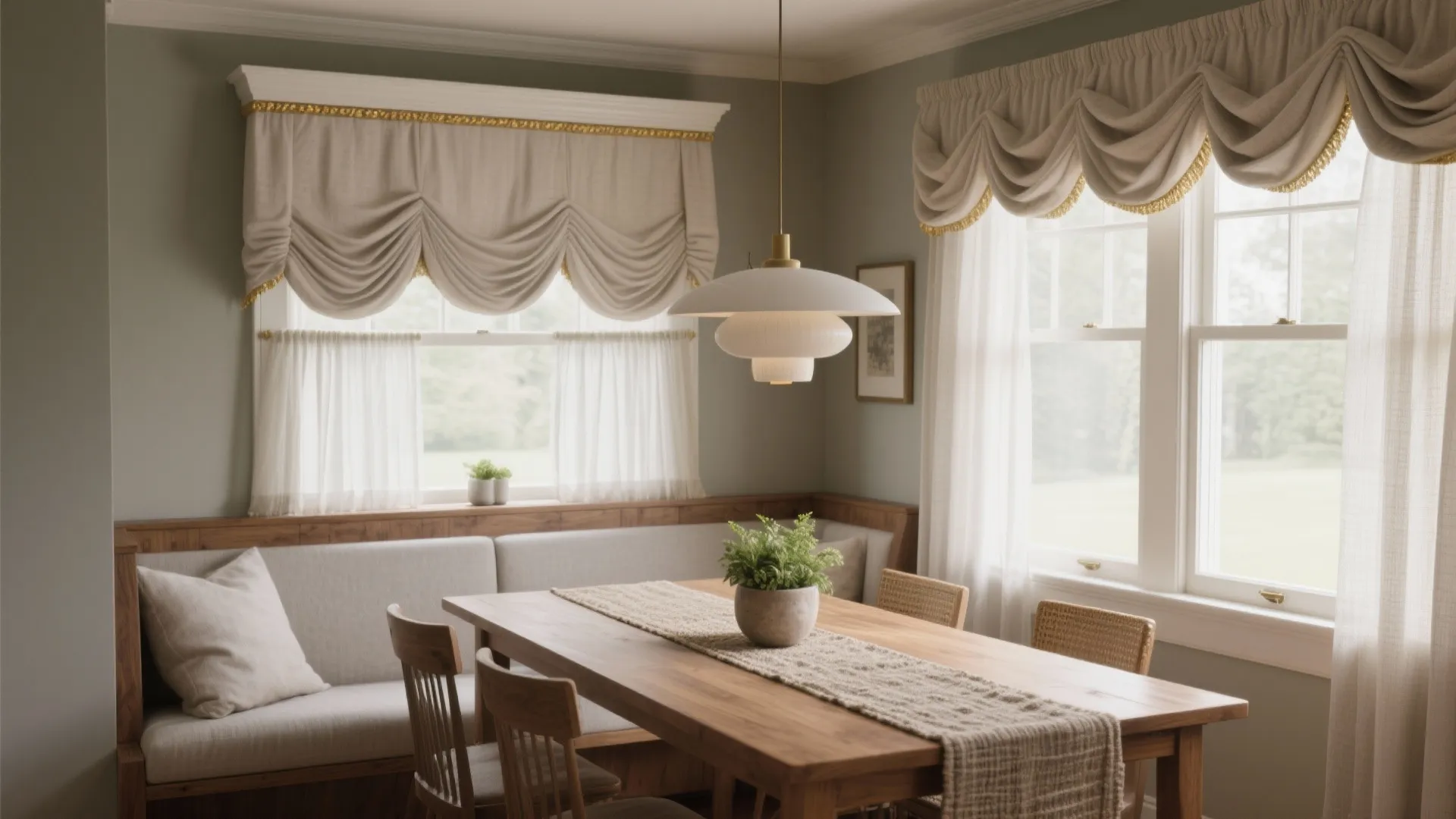 10 Dining Room Valances Ideas for Small Spaces: Practical, stylish and space-smart dining room valances ideas from a designer with 10+ years of small-space projects