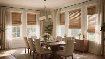 5 Dining Room Window Treatment Ideas