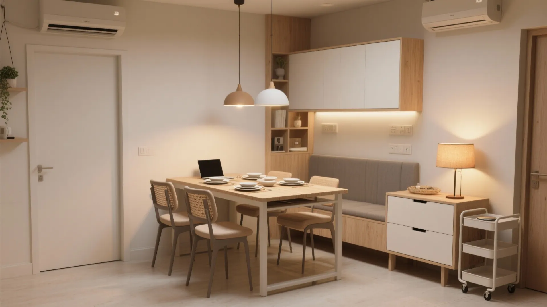 Flexible Dining-Work Nook