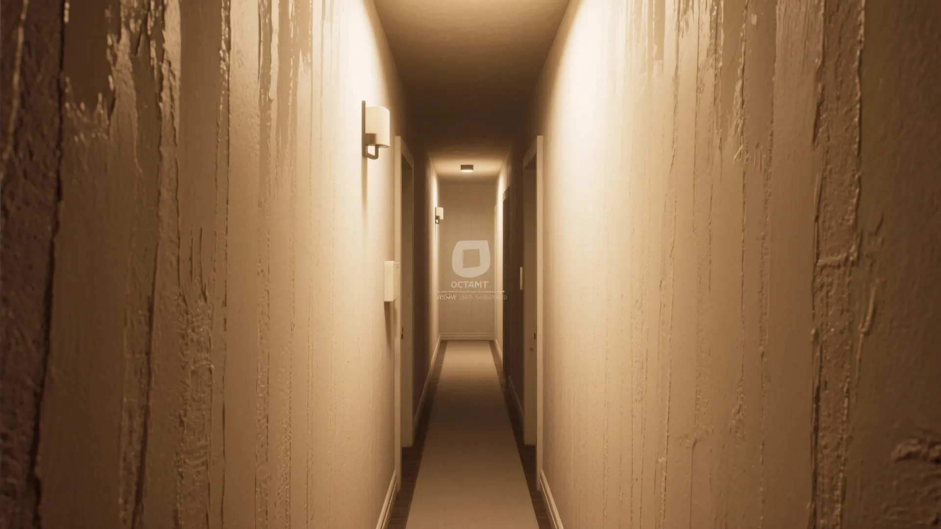 3. Highlight texture with low-sheen paints and directional washing