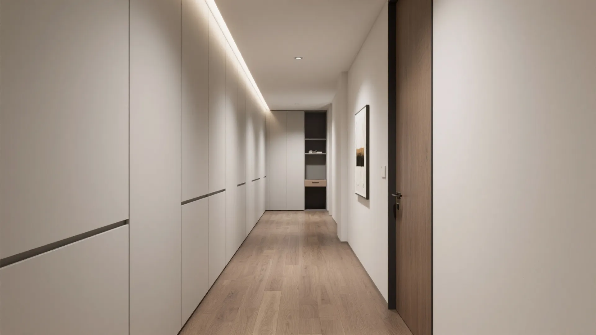 Storage Walls That Disappear