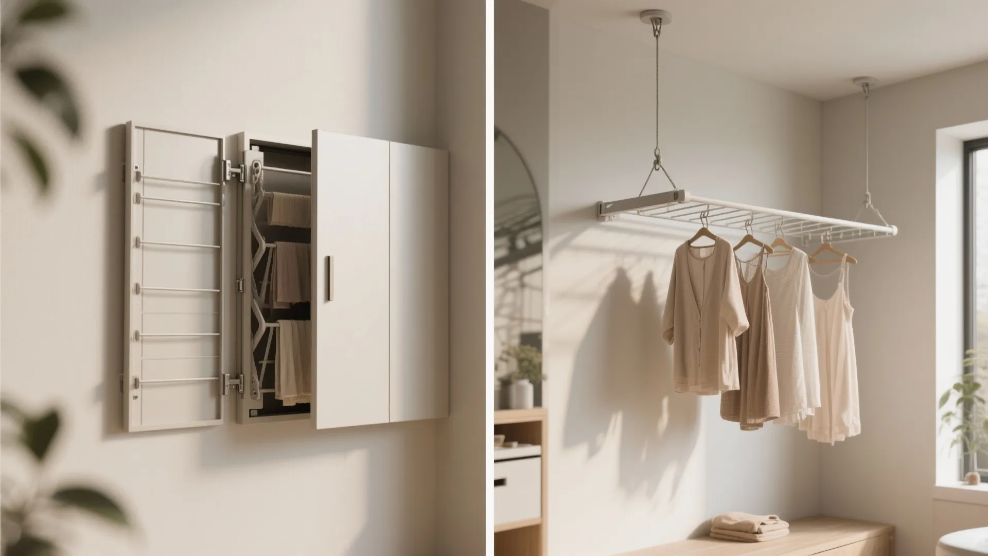 5. Drying solutions that don’t scream 'laundry'