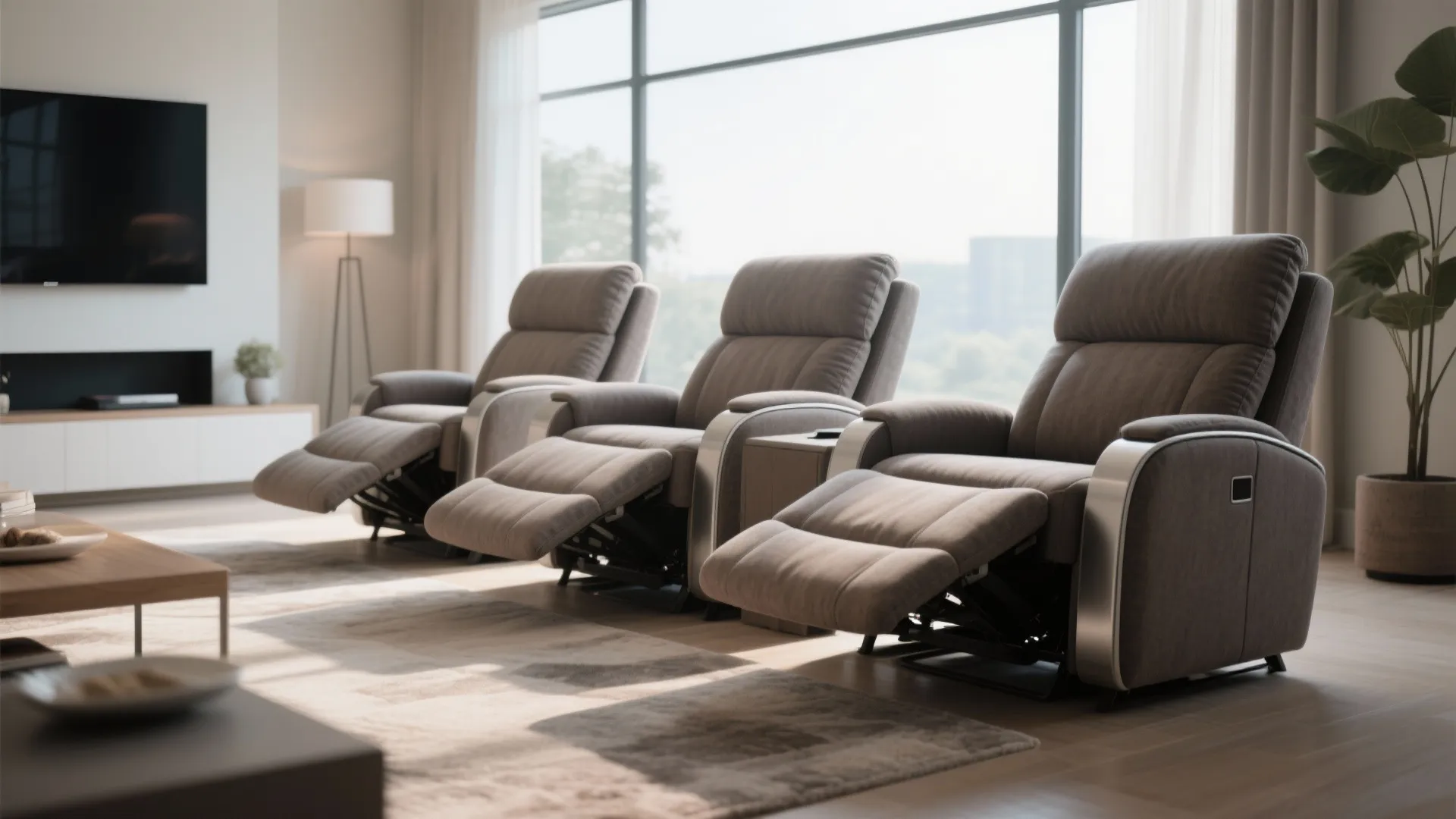 6. Recliners with Discreet Design