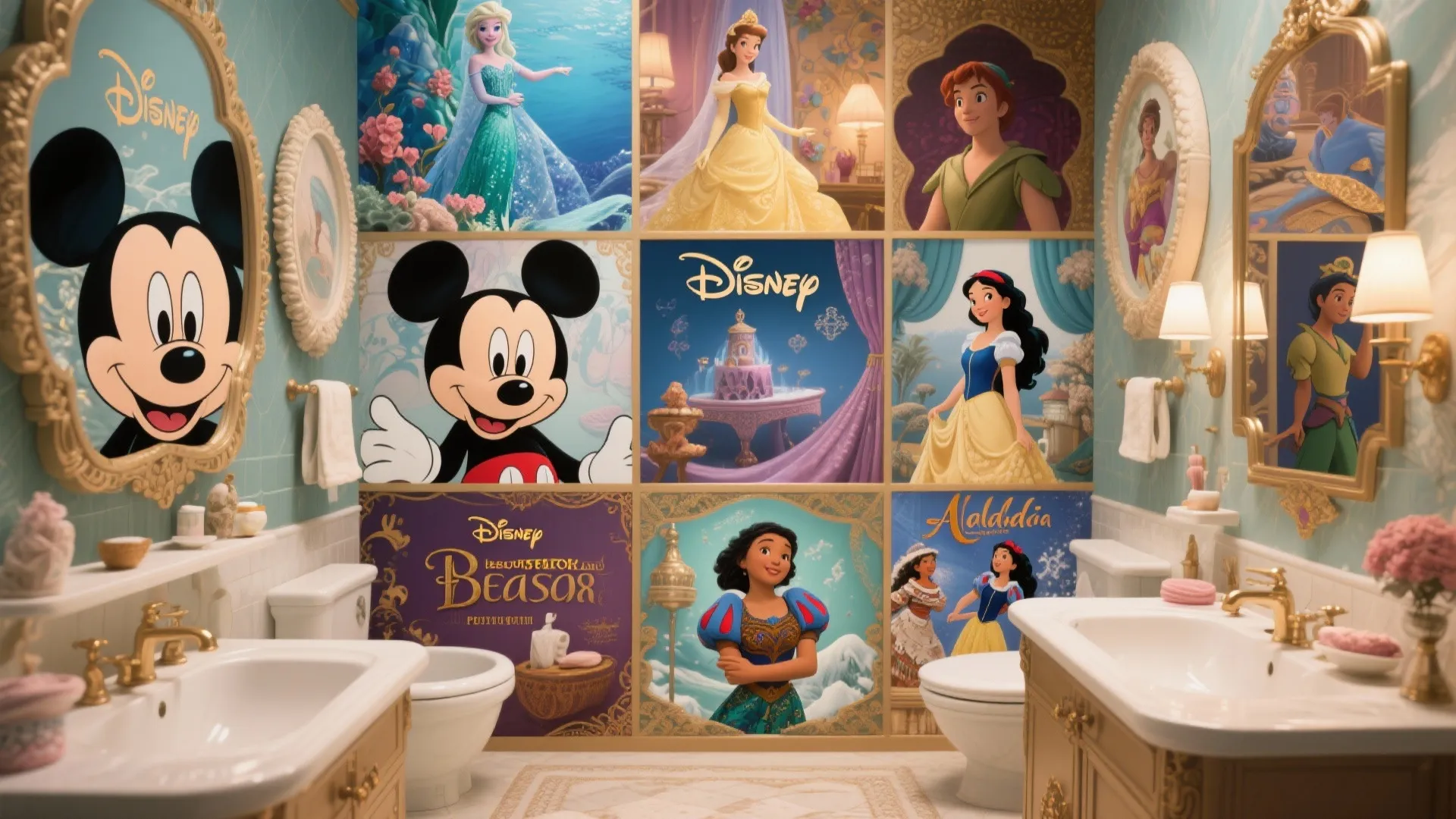 Creative Disney Themed Bathroom Ideas: Transform Your Bathroom into a Magical Disney Space