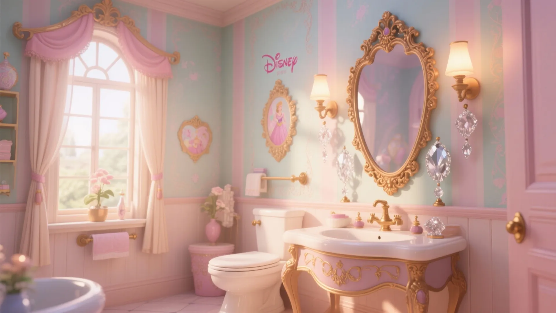 5 Disney Princess Bathroom Ideas: Magical Disney Princess Bathroom Decor Ideas for Small Spaces