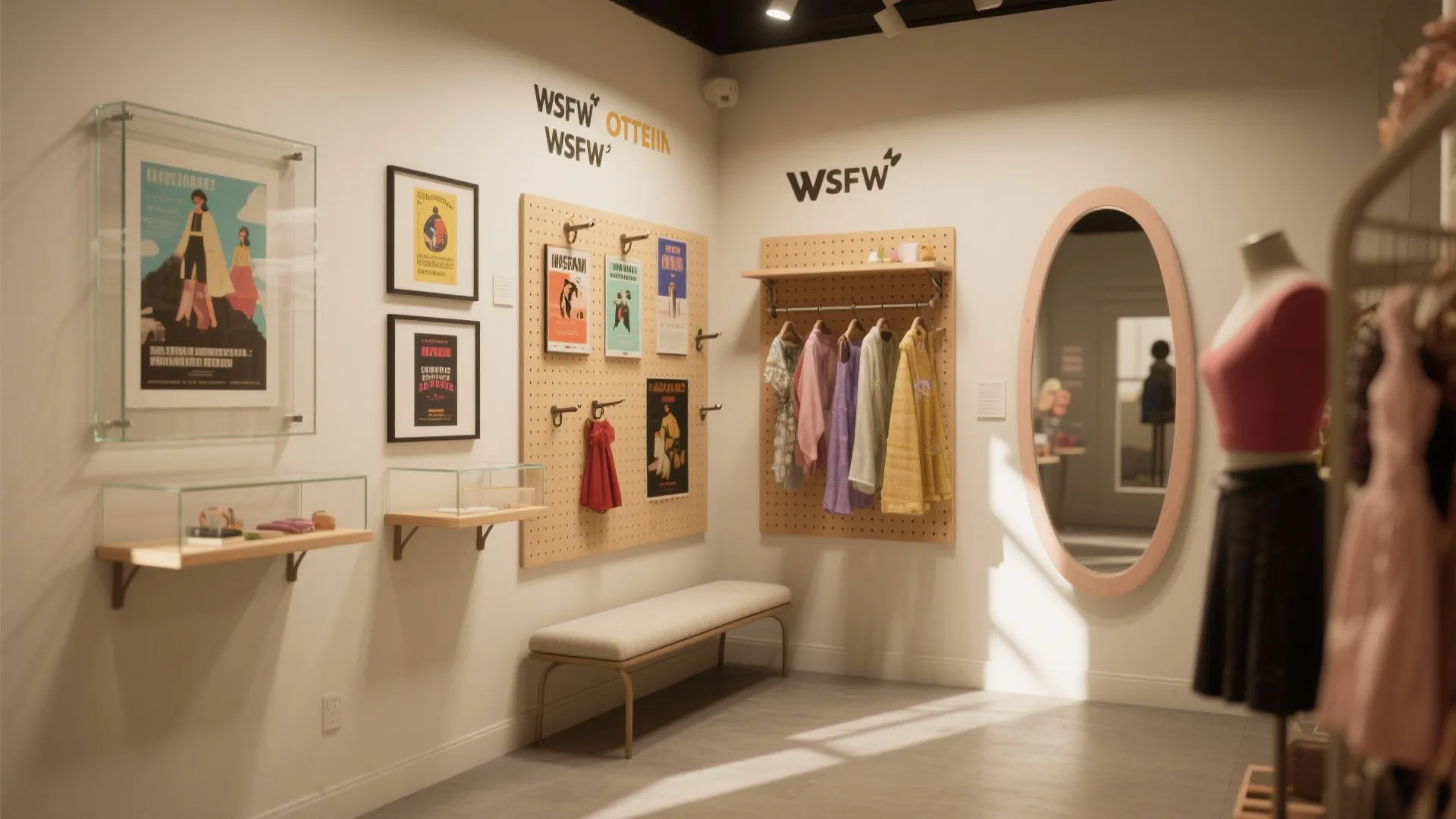 5. Rotating Display & Dress-Up Corner