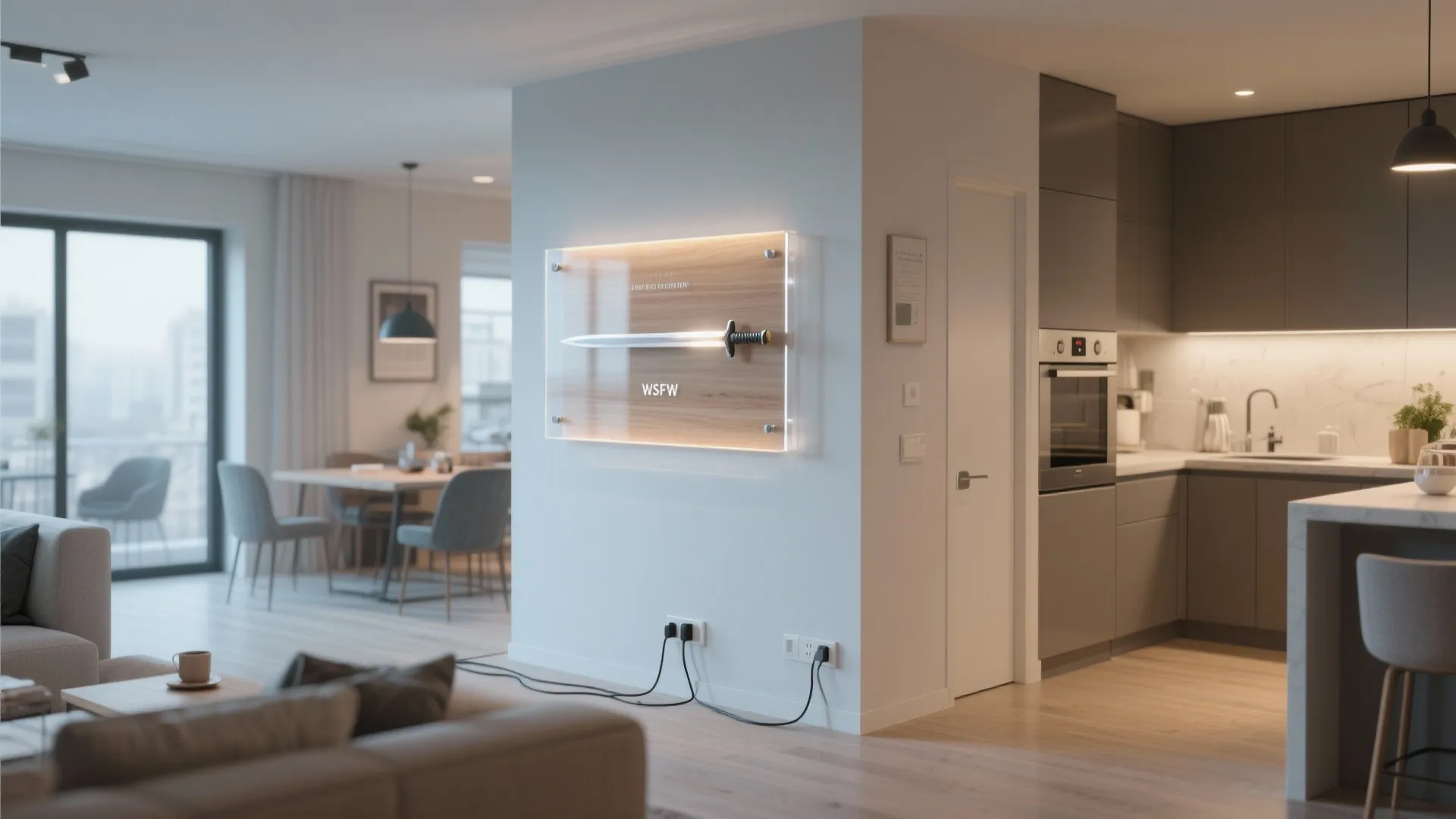 5. Display-First Saber — Wall mounts and home-ready props