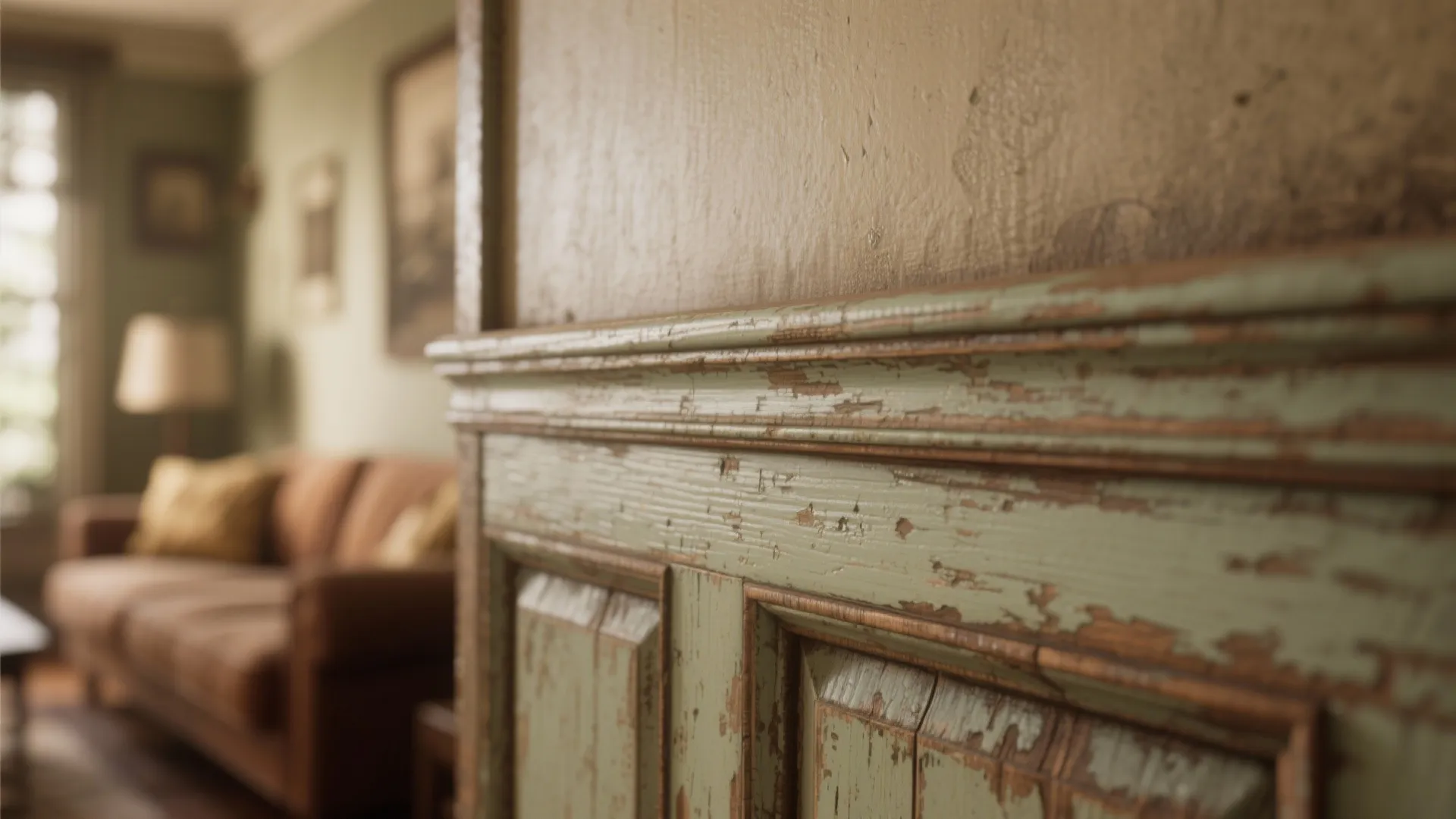 5. Distressed or Aged Trim for Character