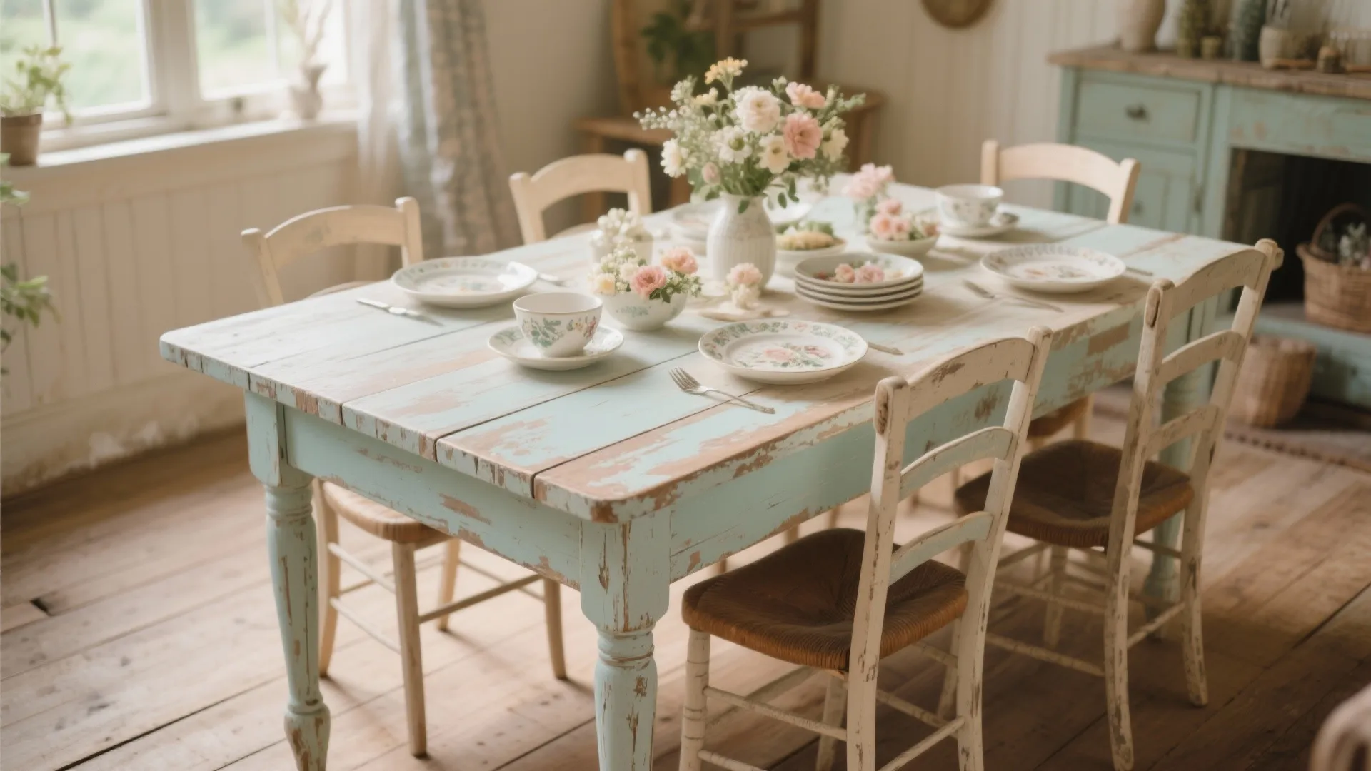 3. Distressed Vintage