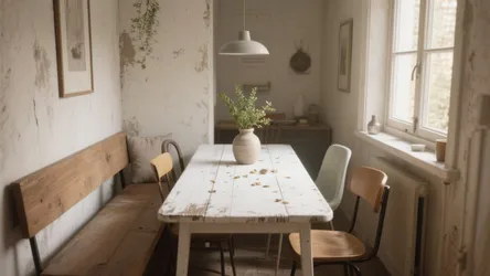 5 Distressed White Dining Table Ideas