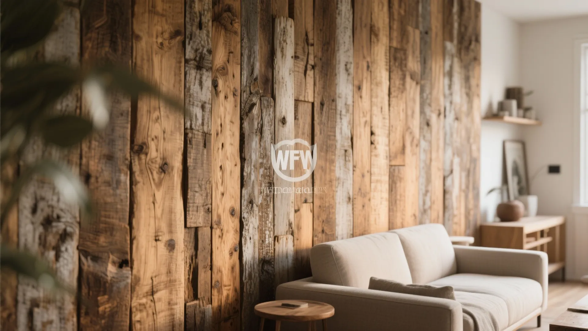 Distressed Wood Paneling