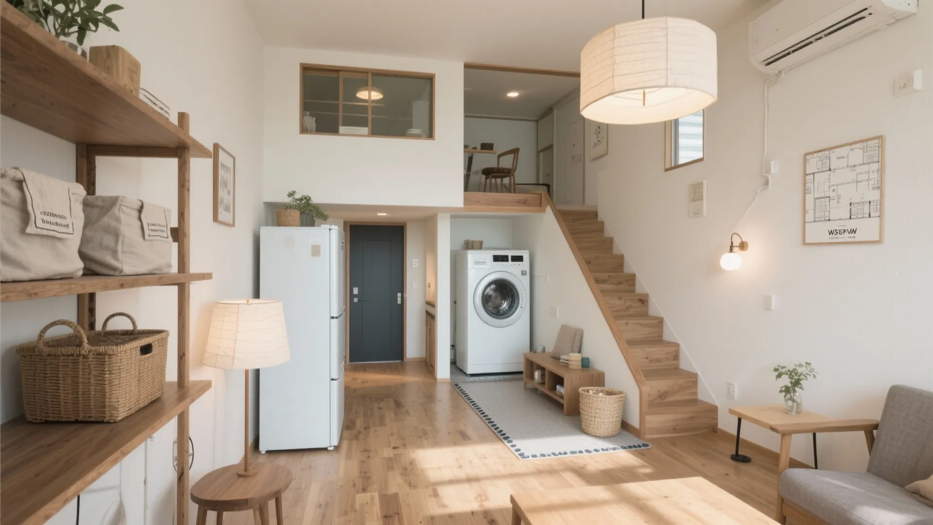 生活音の発生源を分散：動線と家具配置で音のピークを平準化