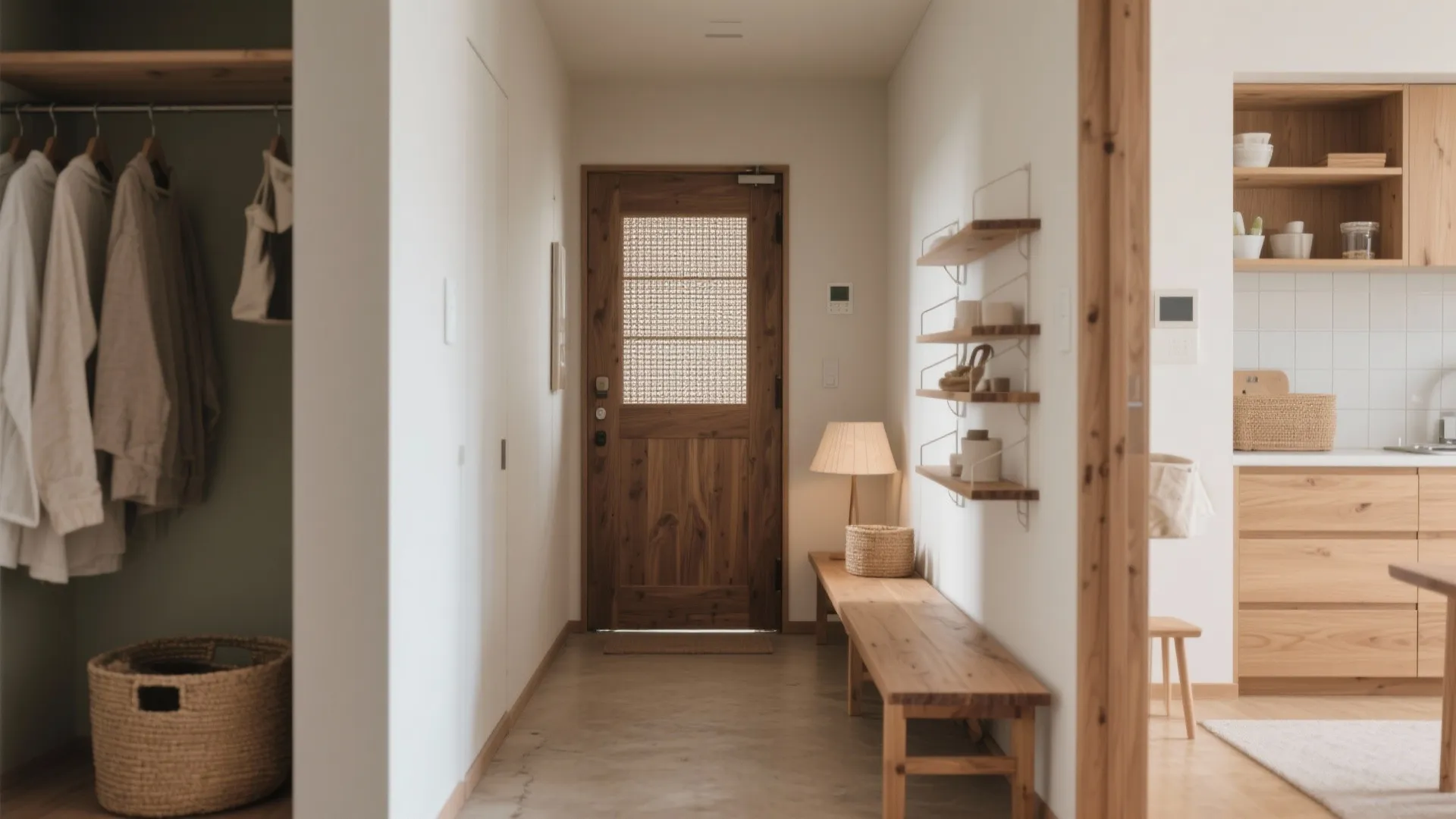 収納は分散＋同線沿いに置く（収納技巧は5LDKでもミニマル）