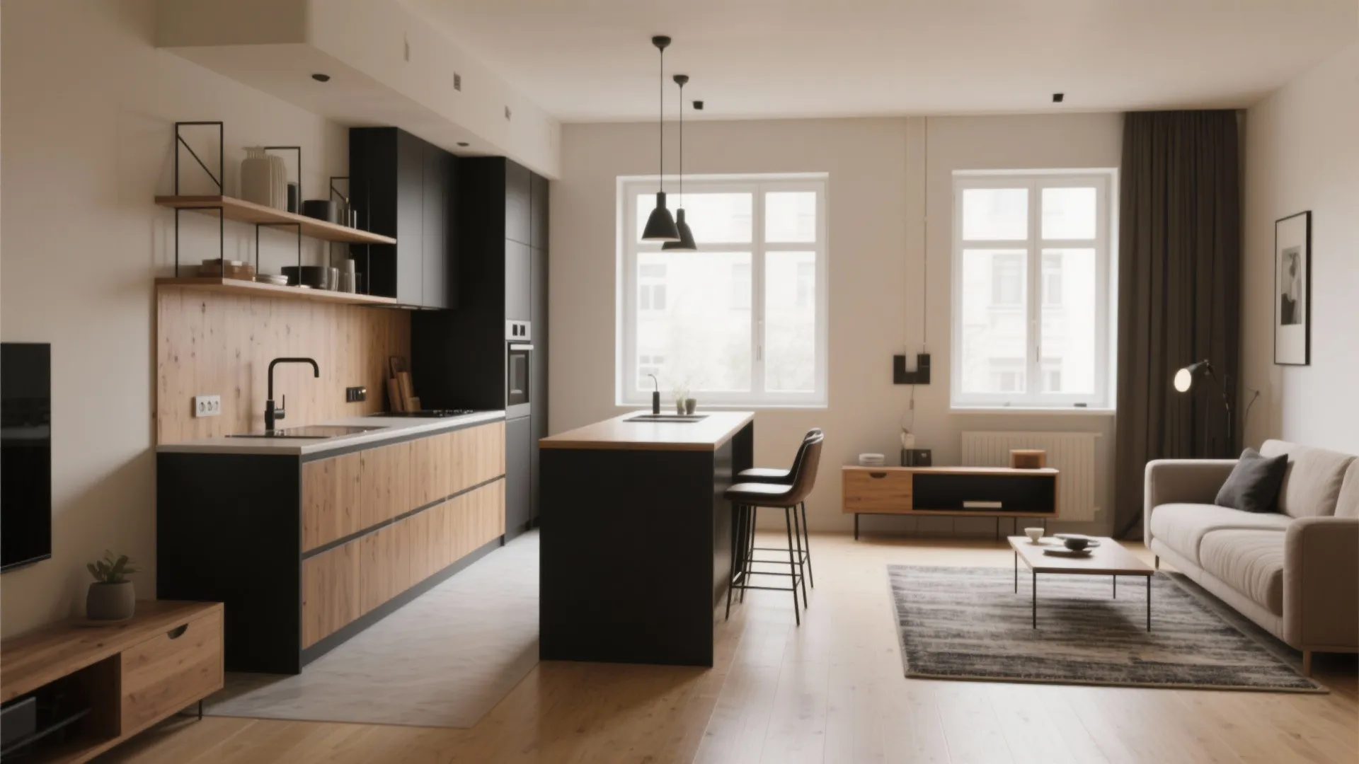 5 Small Ideas to Divide Living Room and Kitchen: Creative, budget-friendly ways I’ve used to separate open-plan living rooms and kitchens