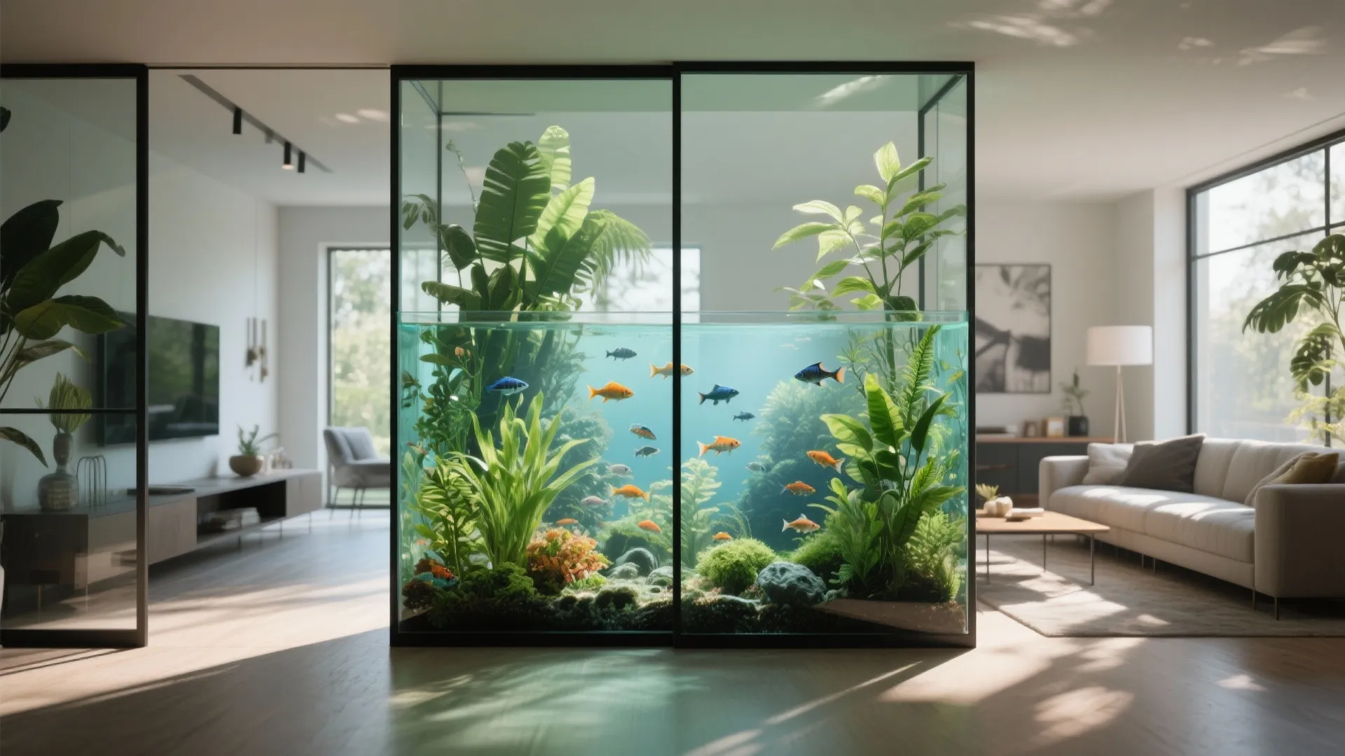 Half-Divider Aquarium