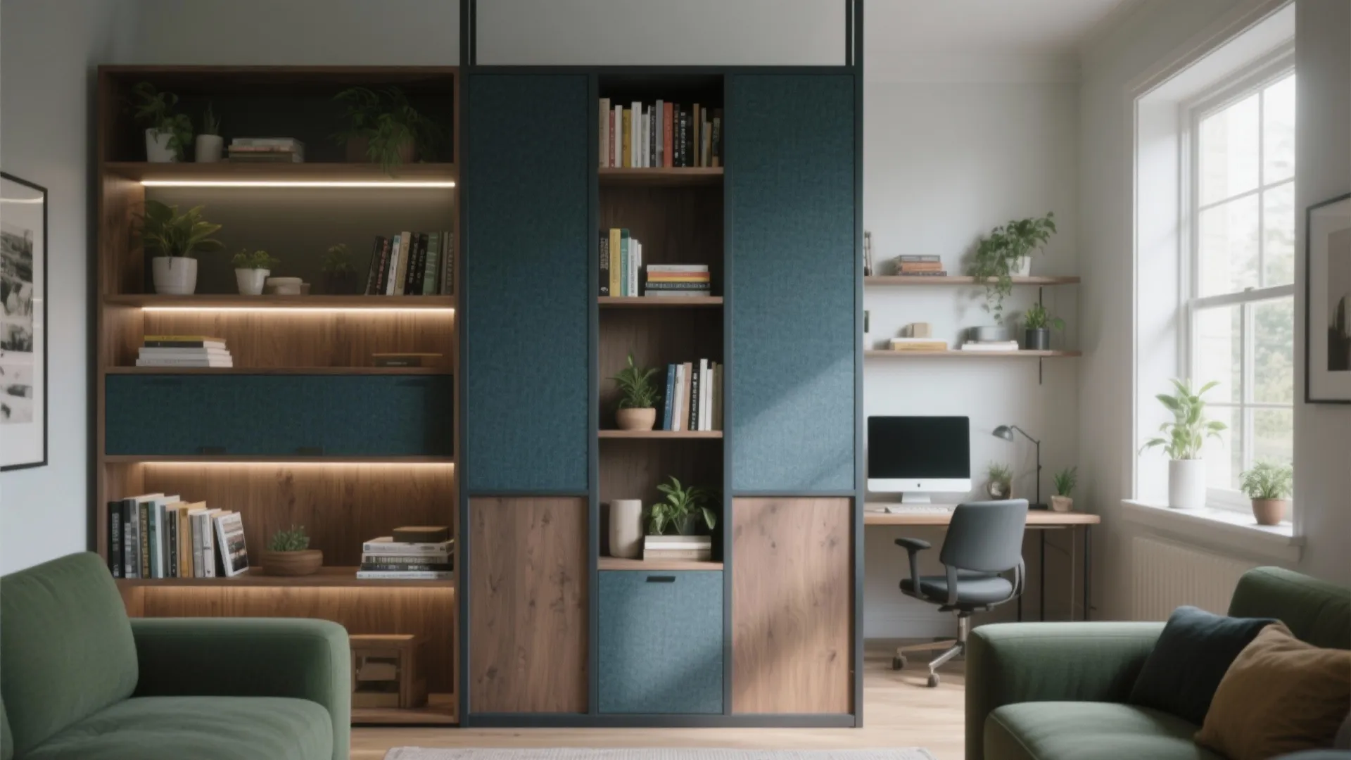 DIY Room Divider Bookshelf: Maximize Space with Style