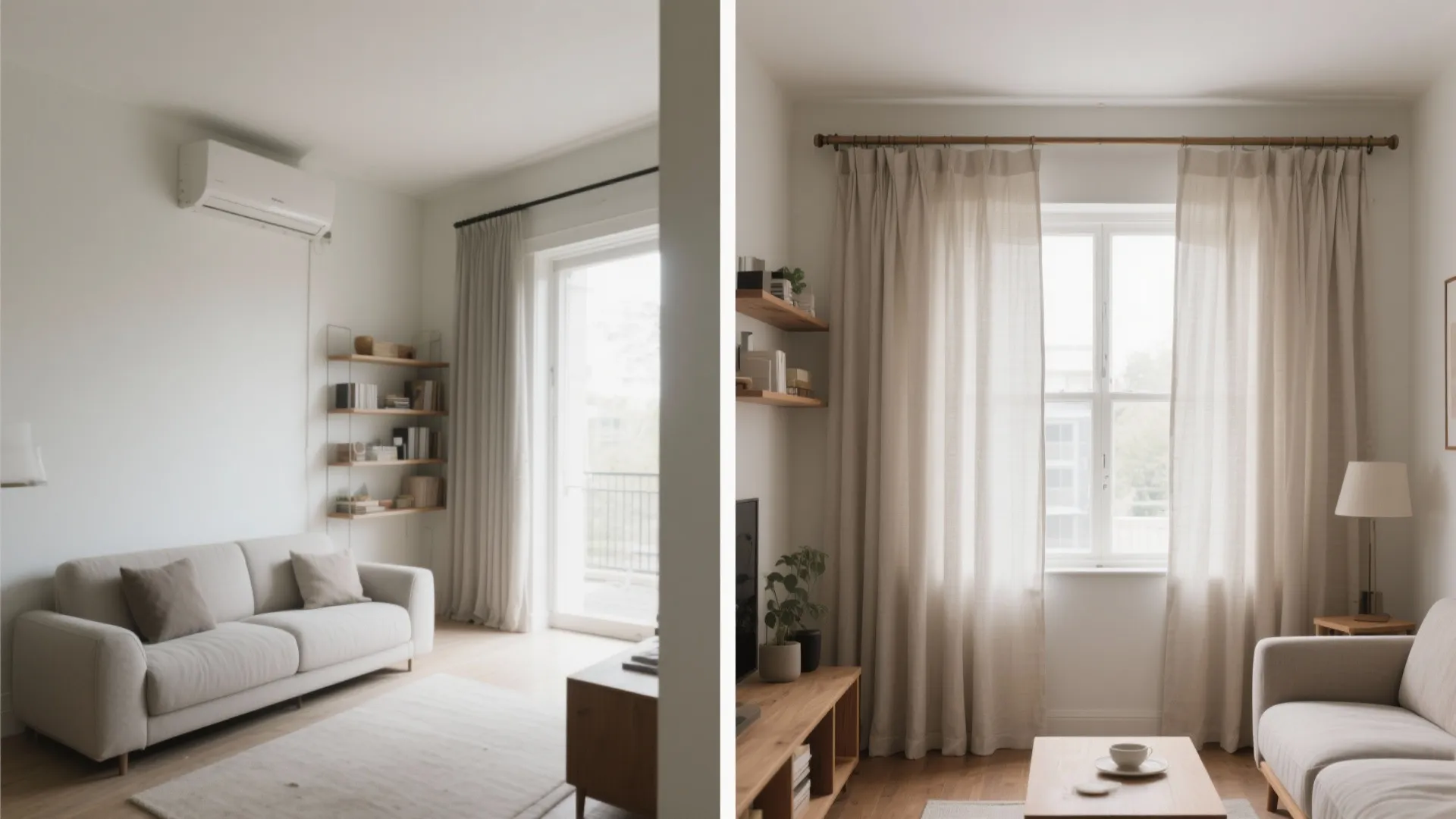 Double-Duty Drapery: Zoning, Hiding Storage, Framing Views