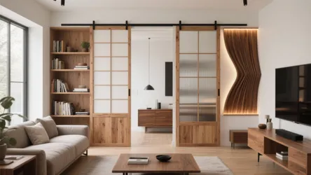 5 Wood Wall Divider Design Ideas