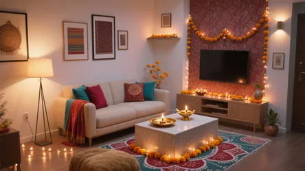 5 Diwali Room Decoration Ideas for Small Spaces