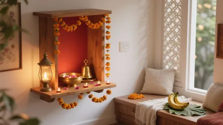 5 Diwali Pooja Decoration Ideas for Small Homes